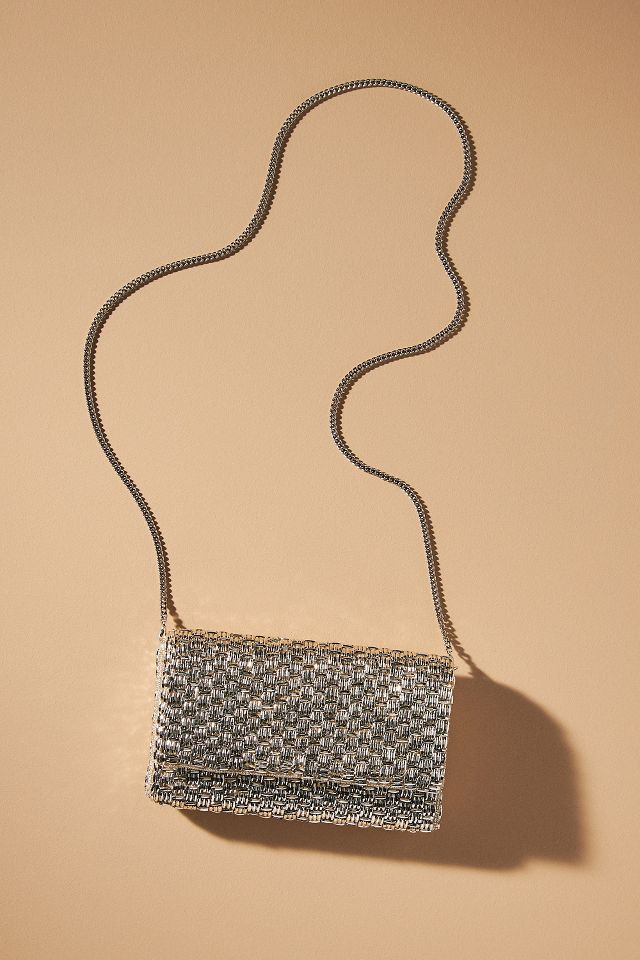 Anthropologie cheap beaded clutch