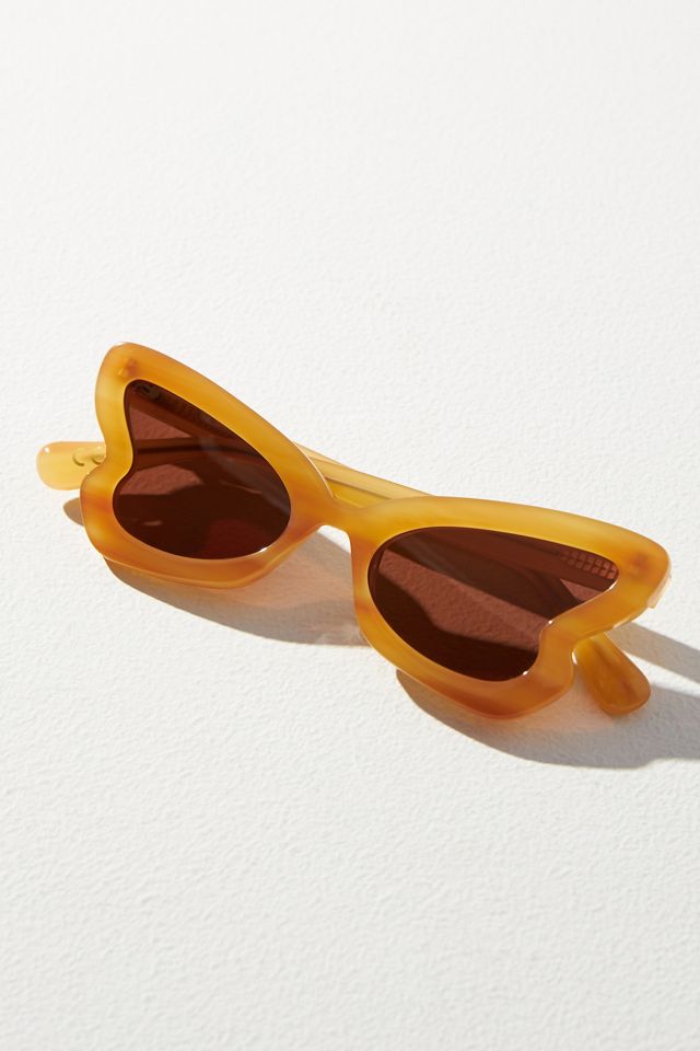 Lele Sadoughi Peggy Cat-Eye Sunglasses | Anthropologie
