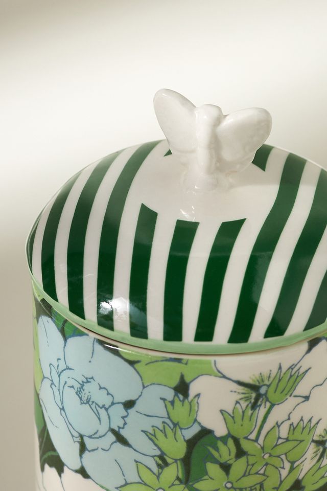 Lyla Fresh Fern Moss Ceramic Jar Candle #1