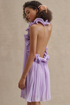 Amur Mimi Dress In Purple
