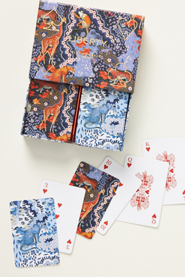 Liberty London Maxine Playing Card Set | AnthroHome
