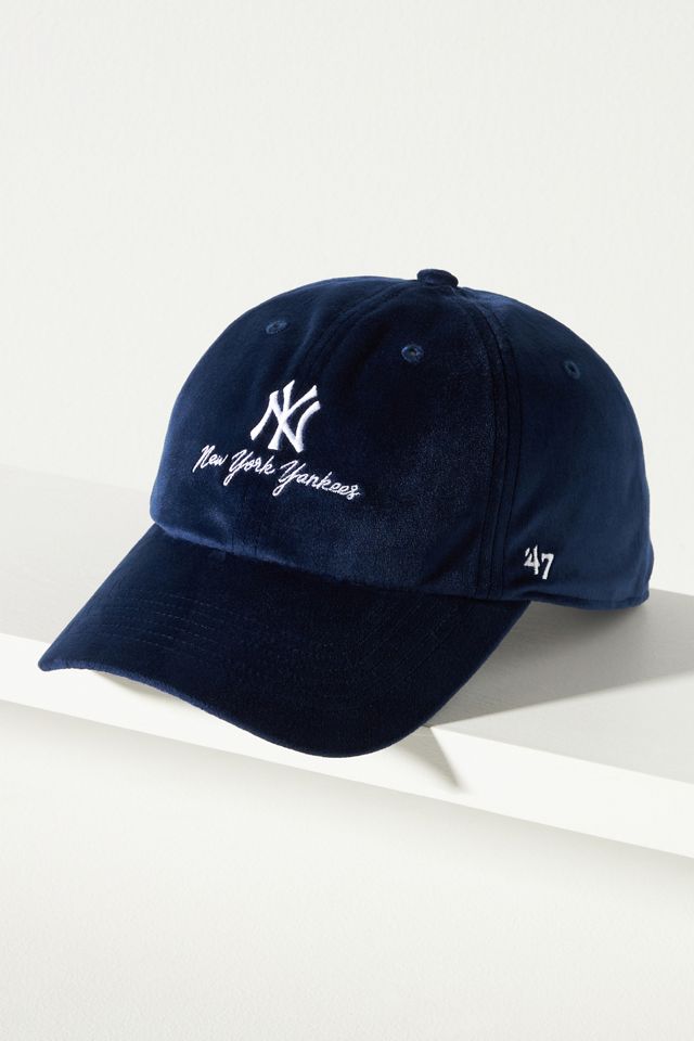 47 NY Velvet Baseball Cap | Anthropologie display picture 3
