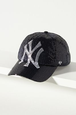 47 NY SEQUIN BASEBALL CAP 