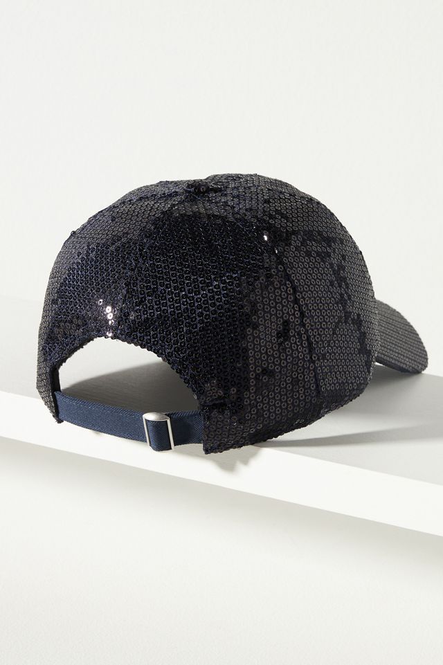 47 NY Sequin Baseball Cap | Anthropologie display picture 3