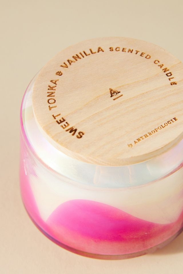 By Anthropologie Gourmand Sweet Tonka & Vanilla Glass Jar Candle #1