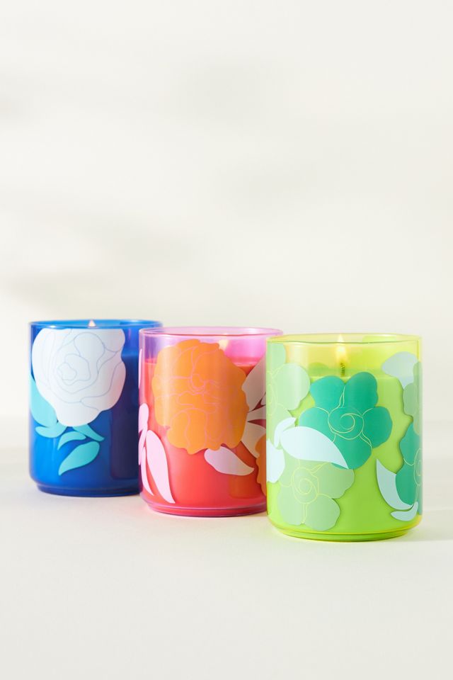 Neon Fresh Fig Tree Glass Candle #2