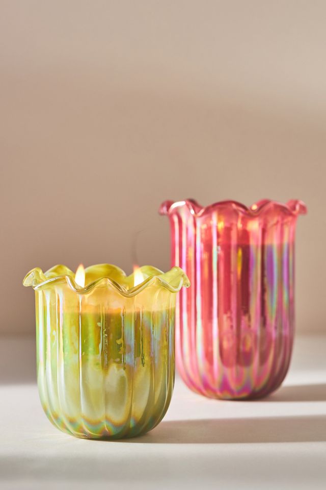 Ruffle Fruity Woodland Berry & Rose Glass Candle #2