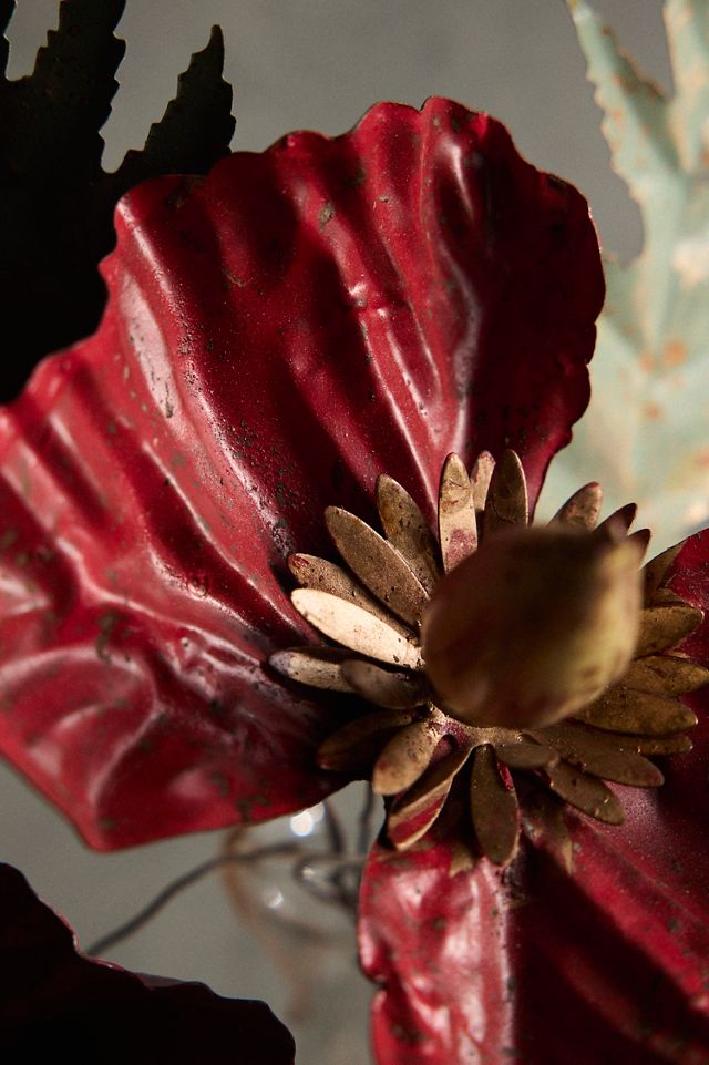 Red Flower Iron Bouquet #1