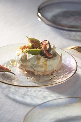 Zaza Glass Side Plates, Set of 4