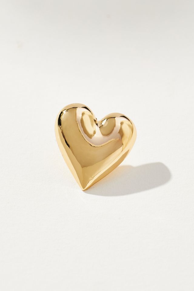BaubleBar Melina Solid Heart Earrings #1