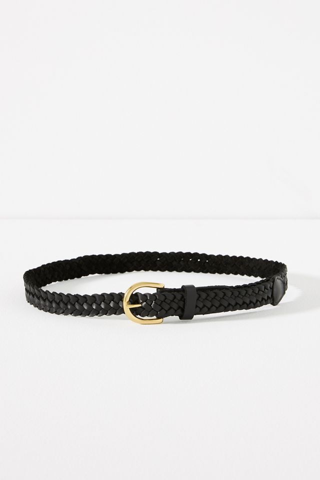 Talia Braided Belt Black