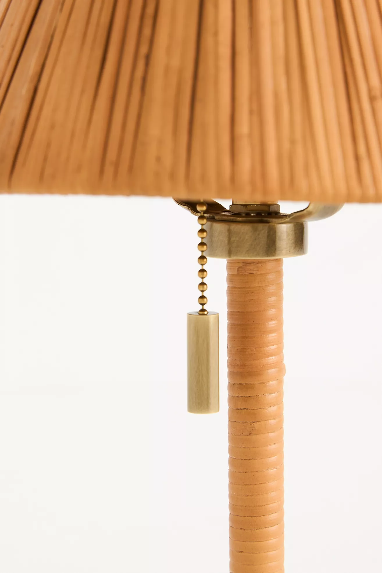 Delphine Rattan Table Lamp | AnthroHome