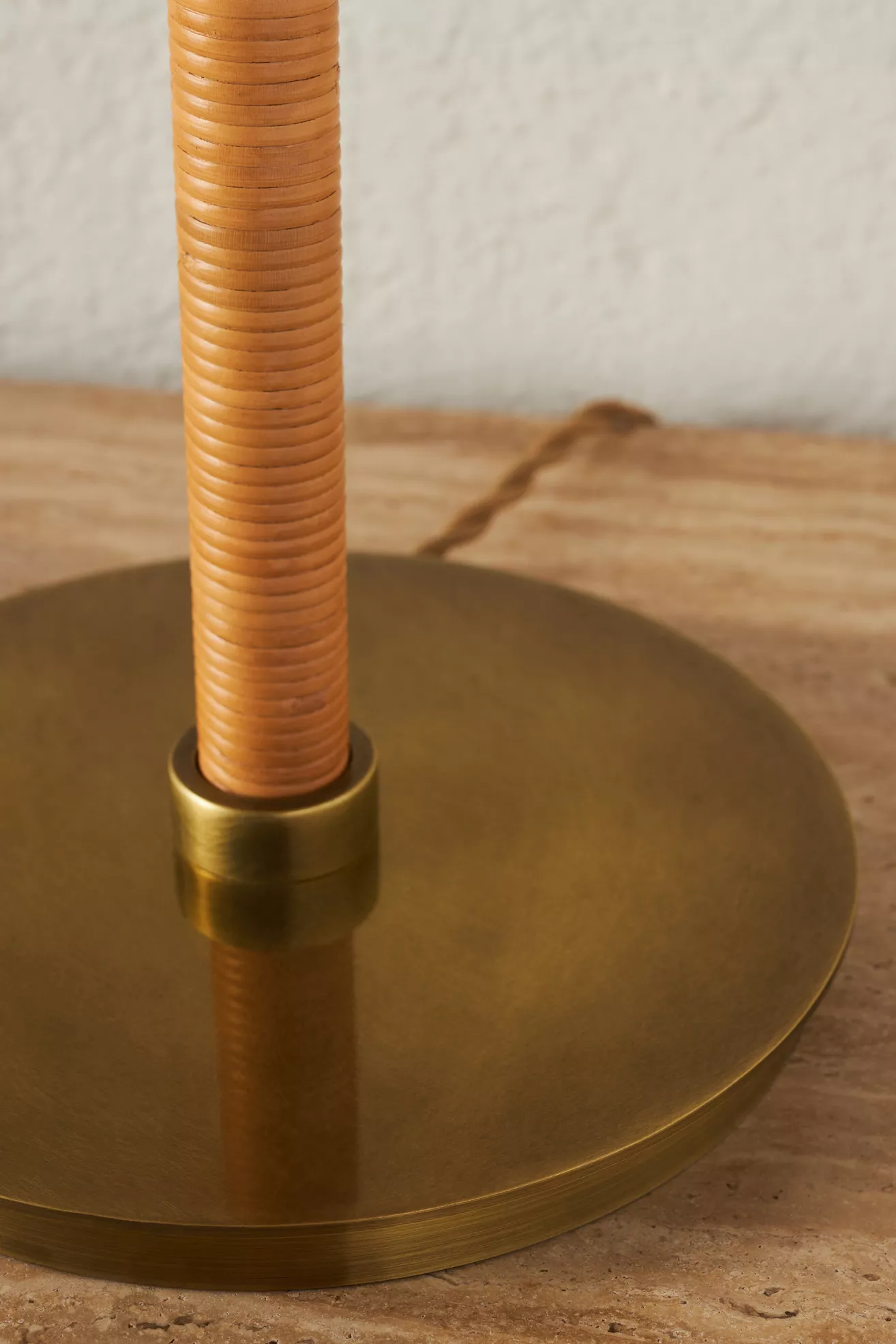 Delphine Rattan Table Lamp | AnthroHome