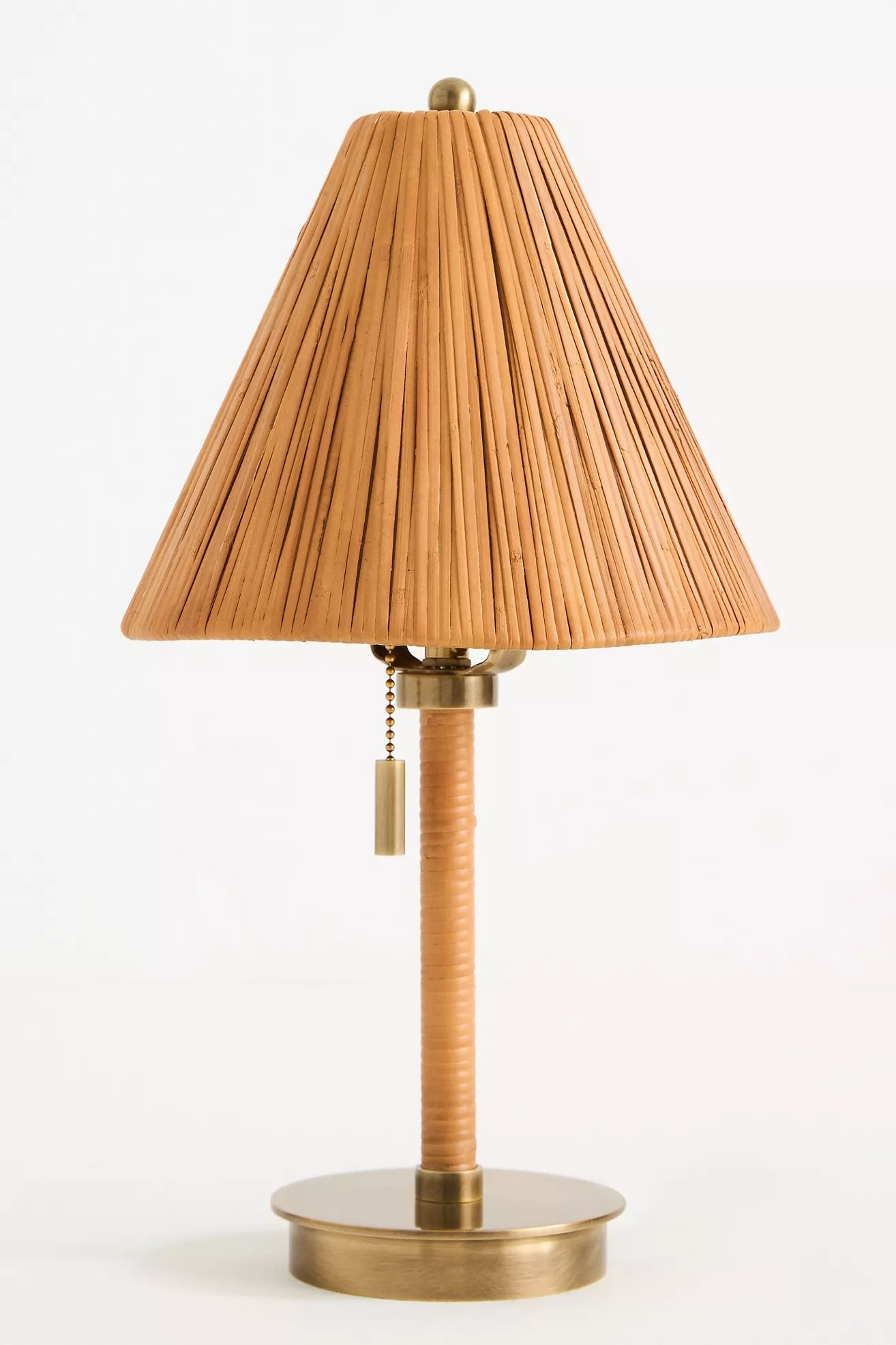 Delphine Rattan Table Lamp | AnthroHome