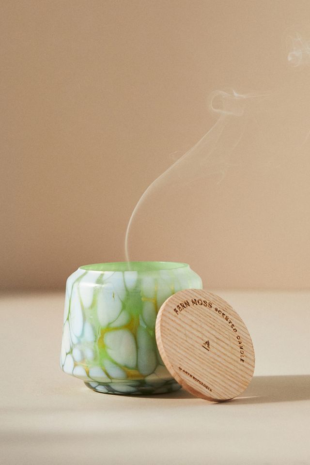 By Anthropologie Fresh Fern Moss Glass Jar Candle #1