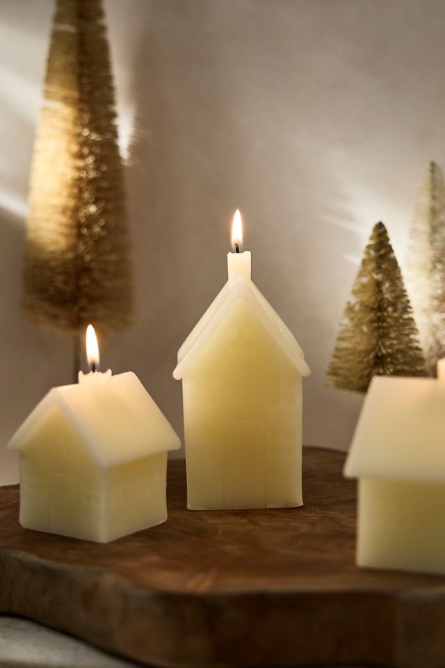 Ivory House Candles, Set of 2 #1