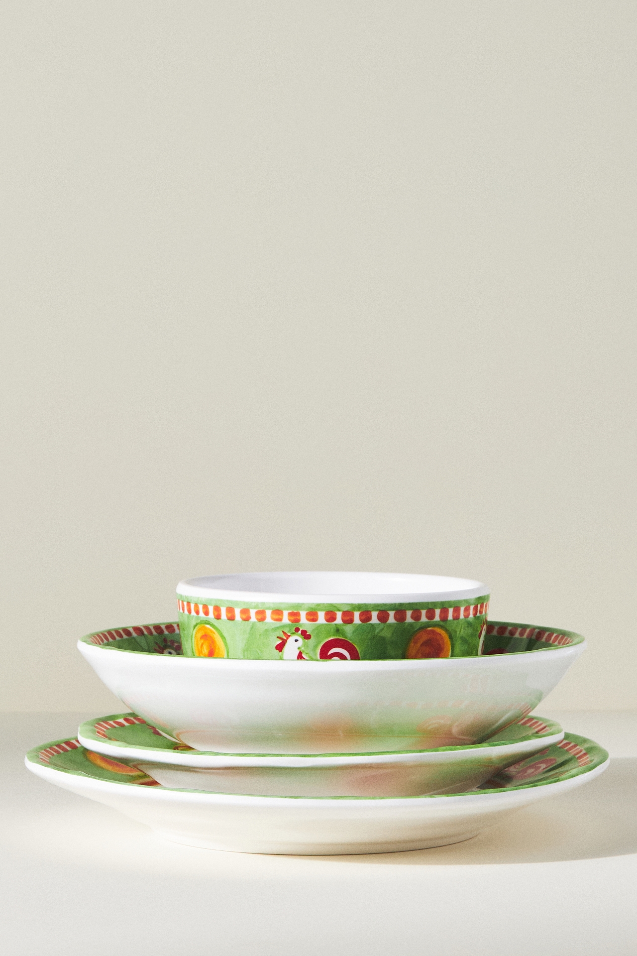 Vietri Melamine Campagna Salad Plate