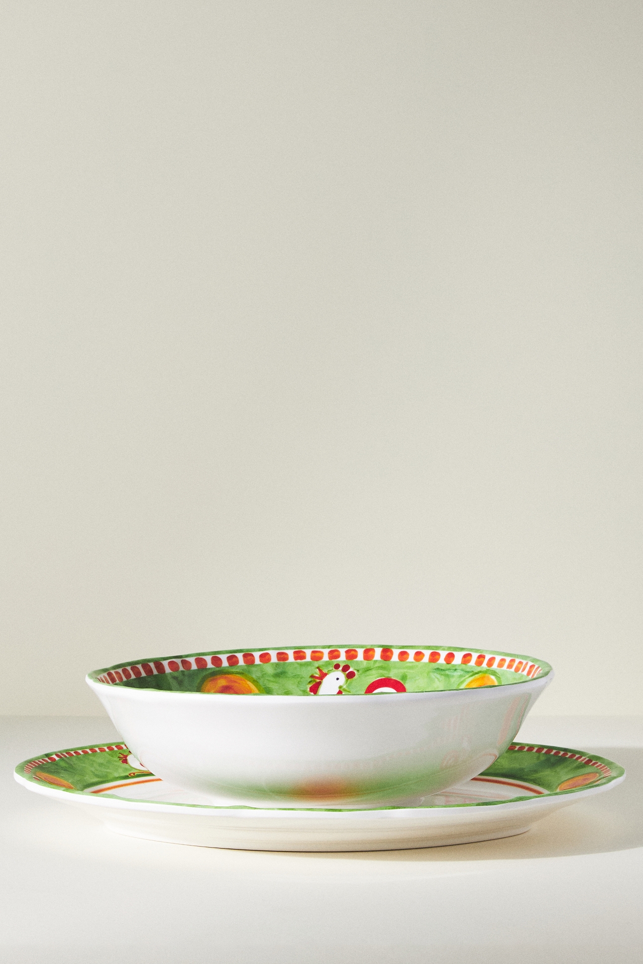 Vietri Melamine Campagna Large Serving Bowl