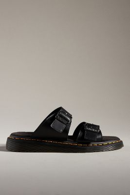 Shop Dr. Martens' Josef Sandals In Black