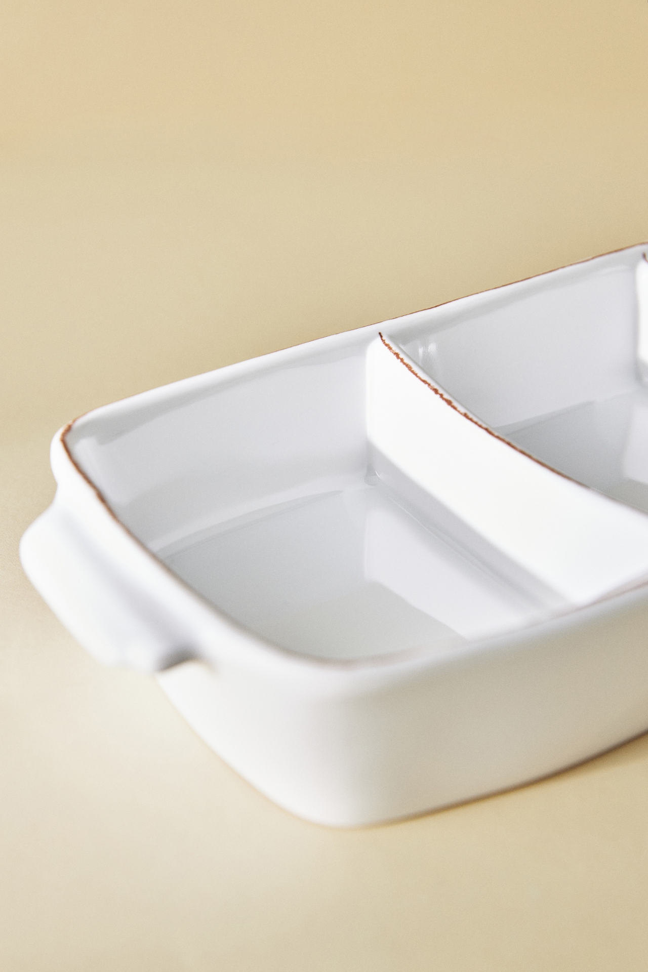 Vietri Melamine Lastra Three-Part Serving Bowl