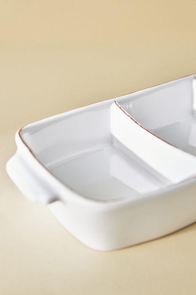 Vietri Melamine Lastra Three-Part Serving Bowl #2