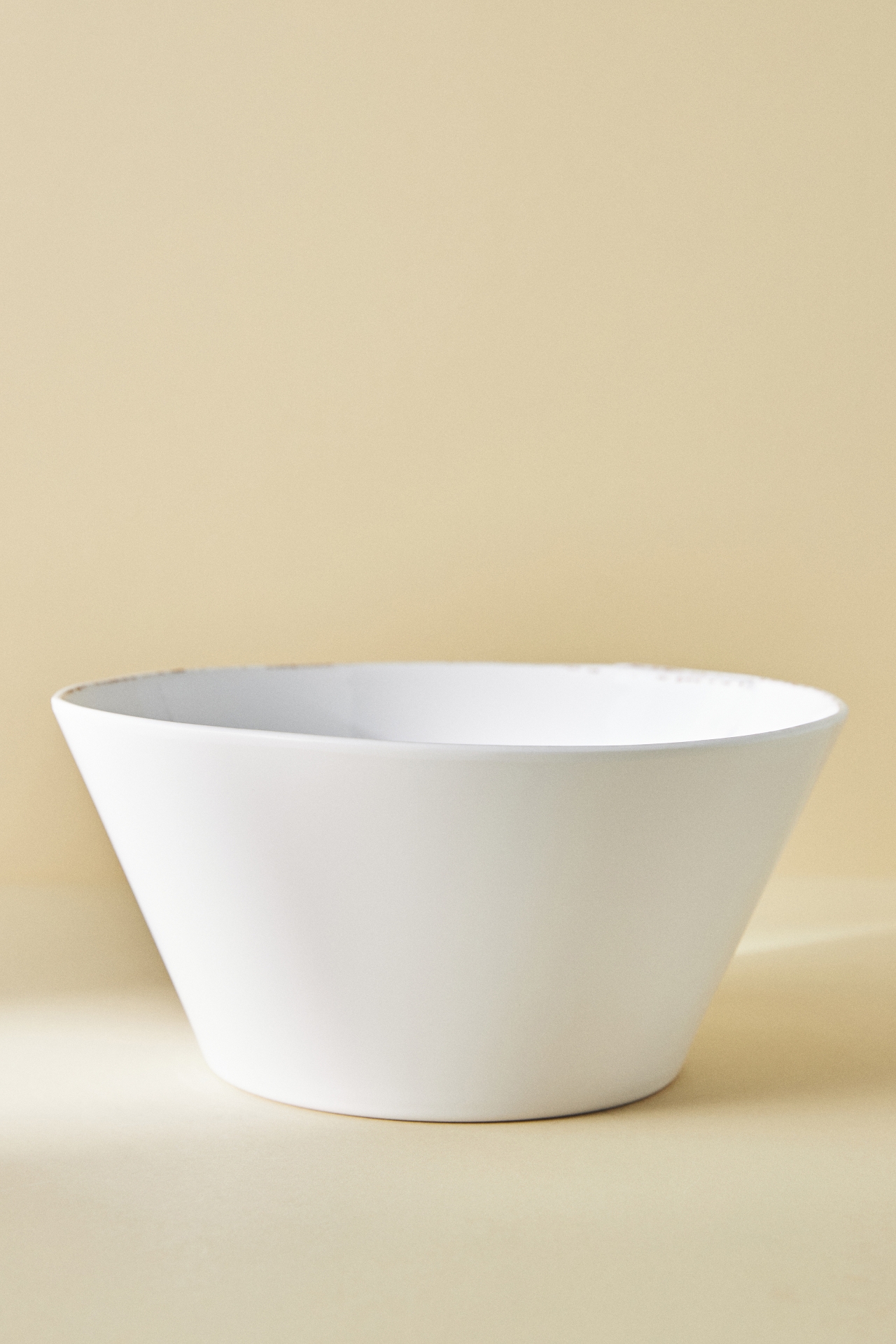 Vietri Melamine Lastra Large Stacking Serving Bowl