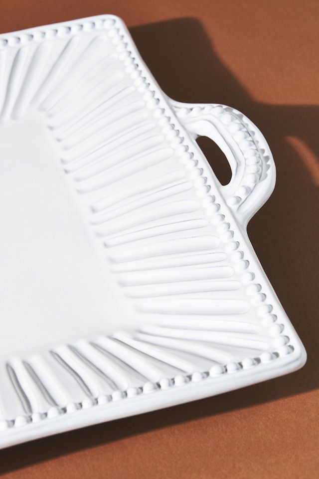 Vietri Incanto Handled Square Platter #1
