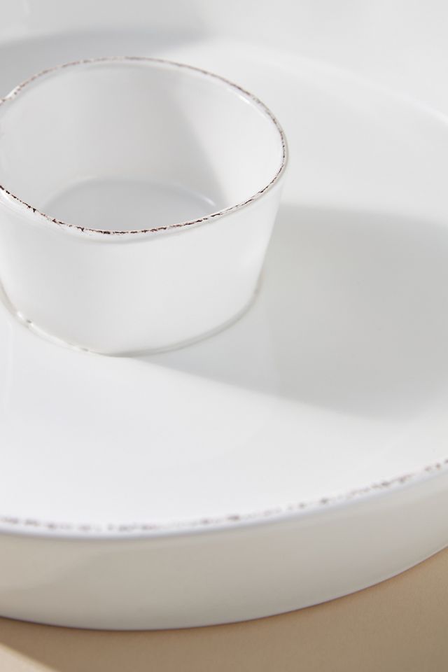 Vietri Lastra Chip & Dip Platter #1
