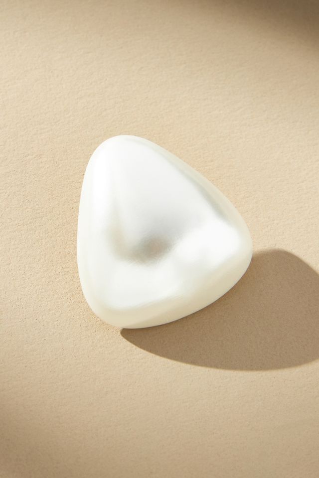 Triangular Pearl Earrings | Anthropologie