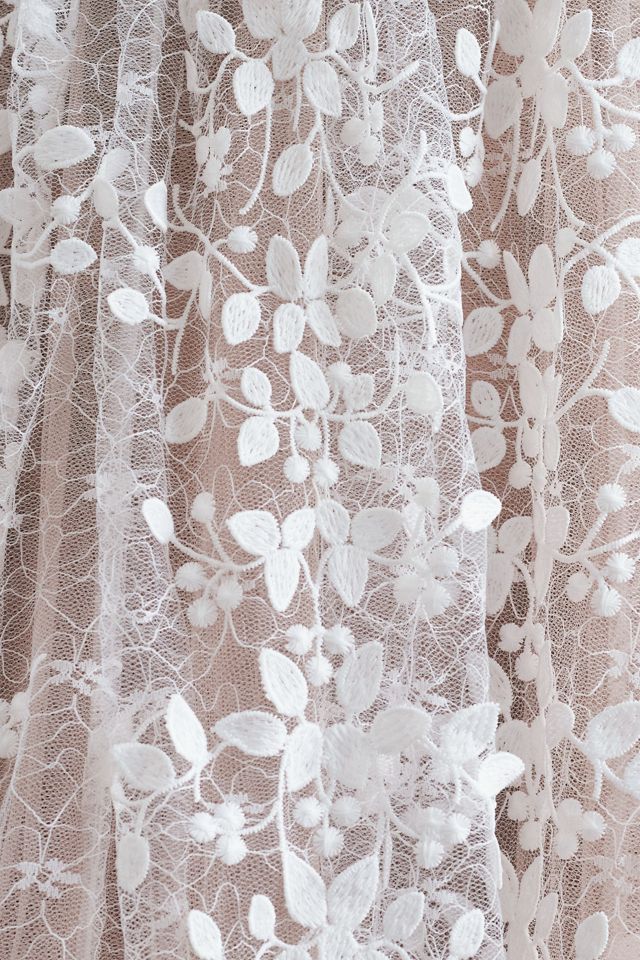 Bronx and Banco Megan Sleeveless V-Neck Lace Gown #4