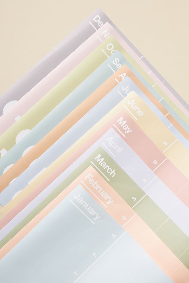 Poketo Spectrum Wall Planner #1