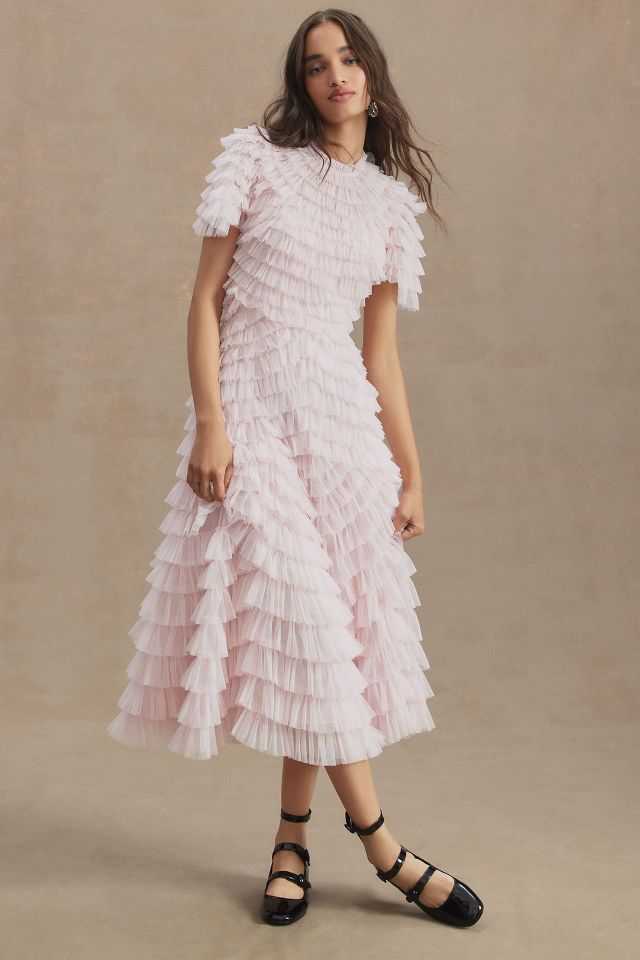 Ruffle a sales line dress