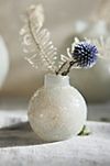 Colorful Crinkle Bauble Vase, White #3