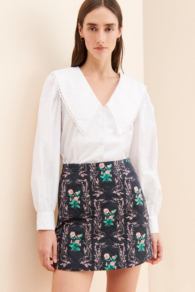 Rachel Antonoff Louie Quilted Skirt | Anthropologie