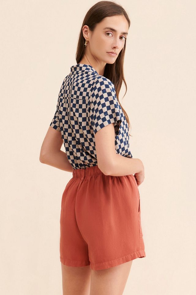 Cloth & Stone High Rise Button-Up Shorts #1