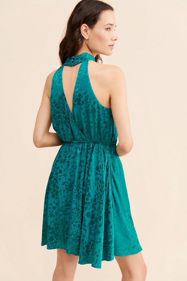 Halter Neck Mini Dress #1