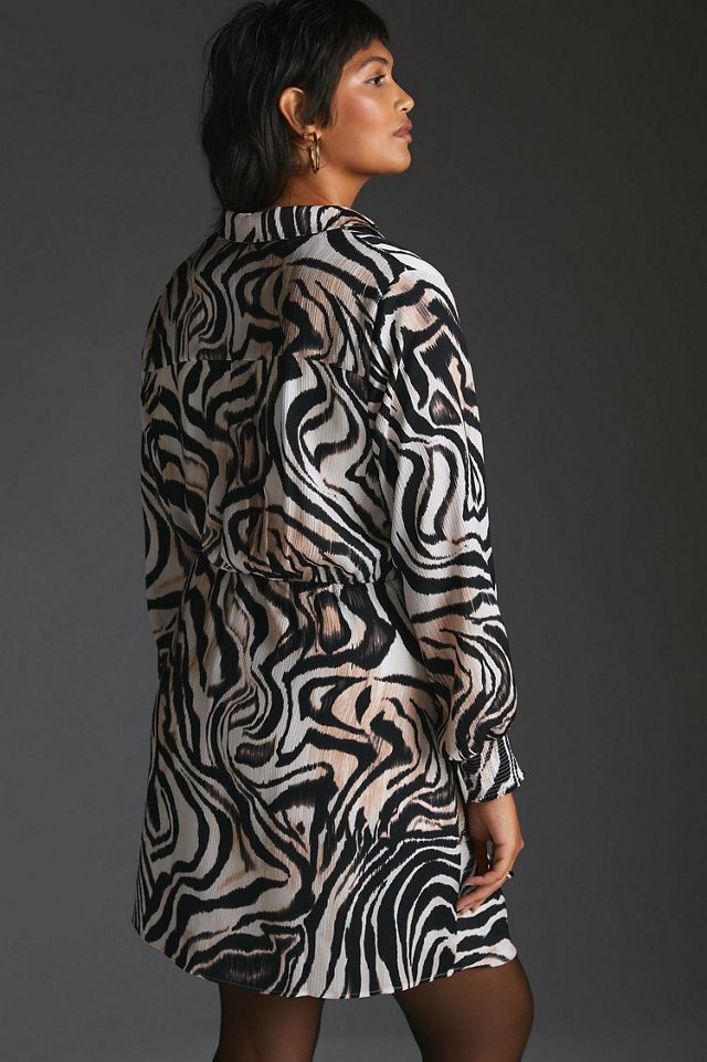 Graphic Print Mini Dress #1