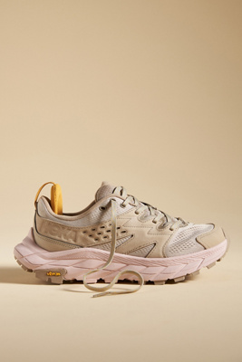 Hoka Anacapa Breeze Aero Low Breathable Trail Running Shoe In Beige