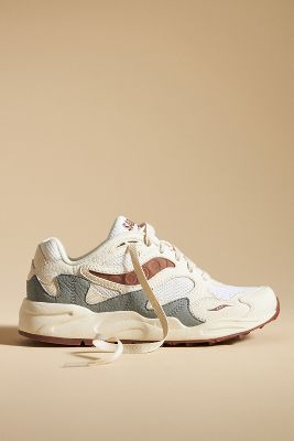 Shop Saucony Grid Shadow 2 Sneakers In White