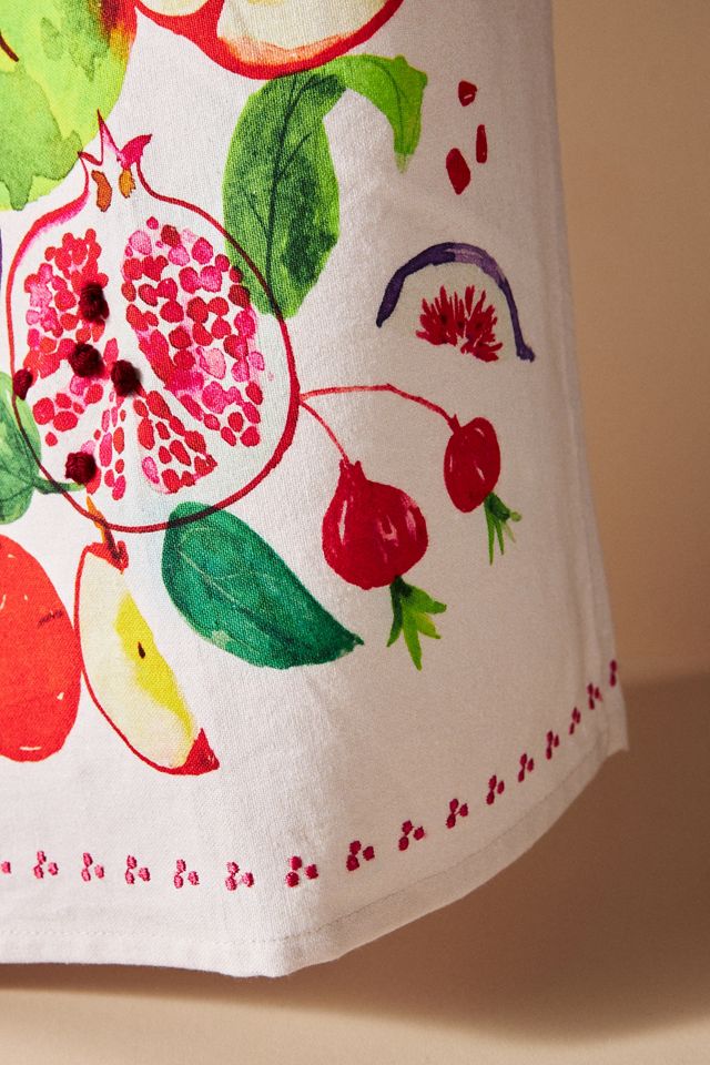 Fruit Kaleidoscope Dish Towel #1