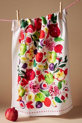 Fruit Kaleidoscope Dish Towel