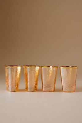 Zaza Schimmernde Schnapsgläser, 4er-Set