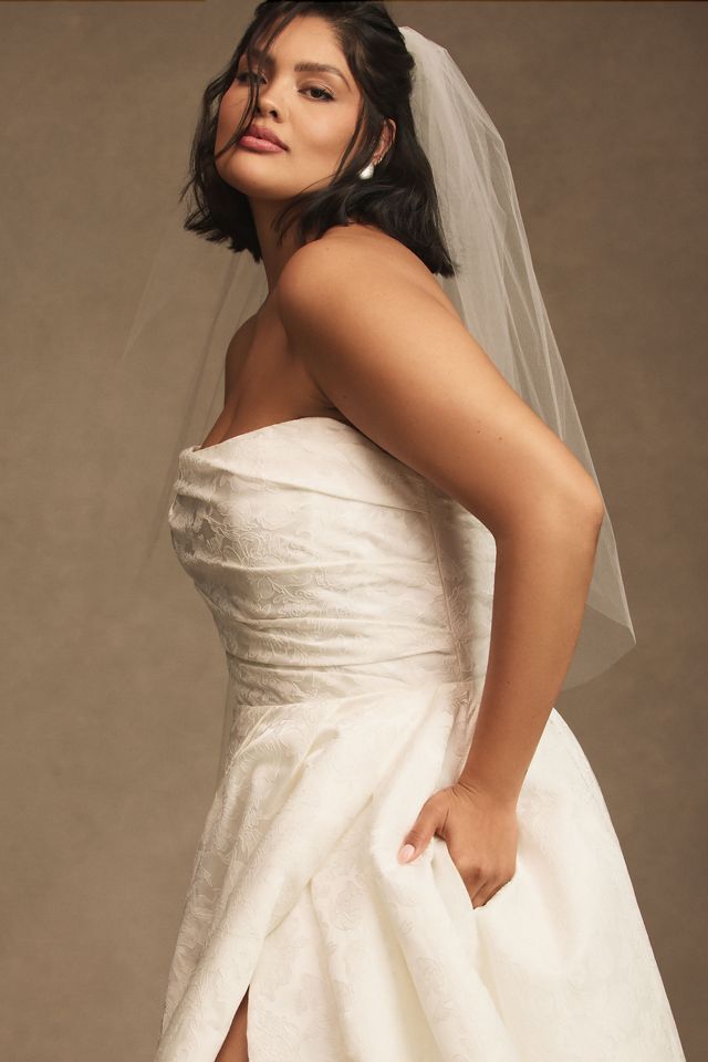 Wtoo by Watters Phoebe Strapless Draped A-Line Wedding Gown #5