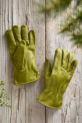 Cheap leather 2024 work gloves