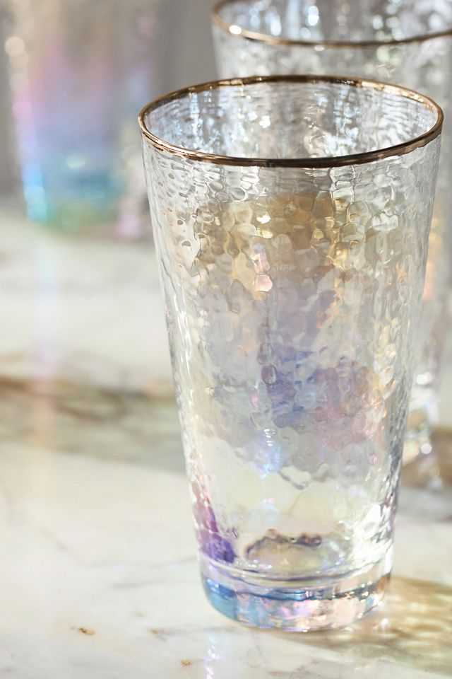 Zaza Lustered Highball Glasses, Set of 4 #1