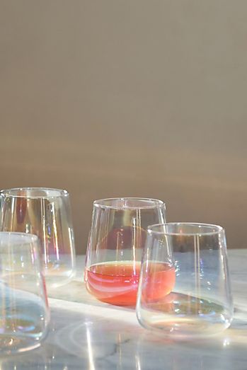 Wine Glasses, Stemless, Plastic & Tumbler Wine Glasses