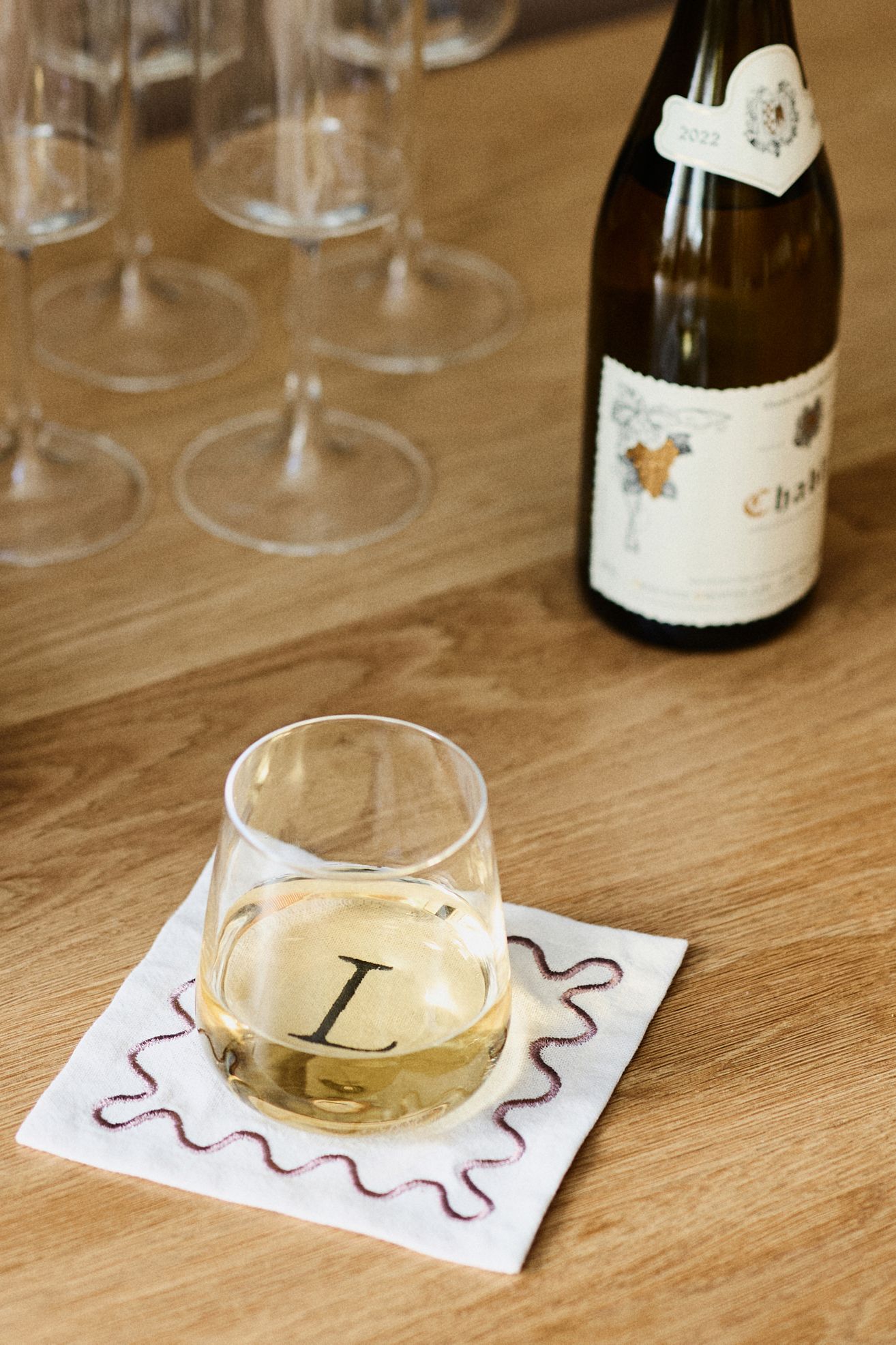 Morgan Stemless Wine Glasses, Set of 4 - Clear, Set Of 4