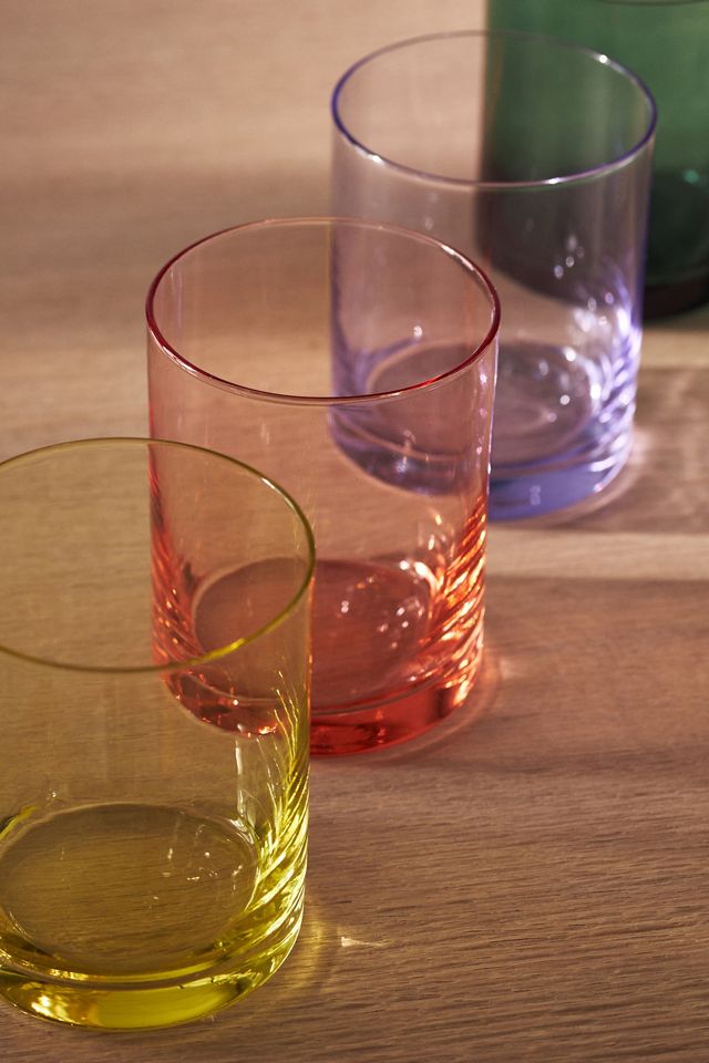 Morgan Double Old Fashioned Glasses, Set of 4 | AnthroHome