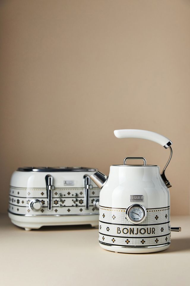 Enamel Gooseneck Kettle in Honey by Schoolhouse