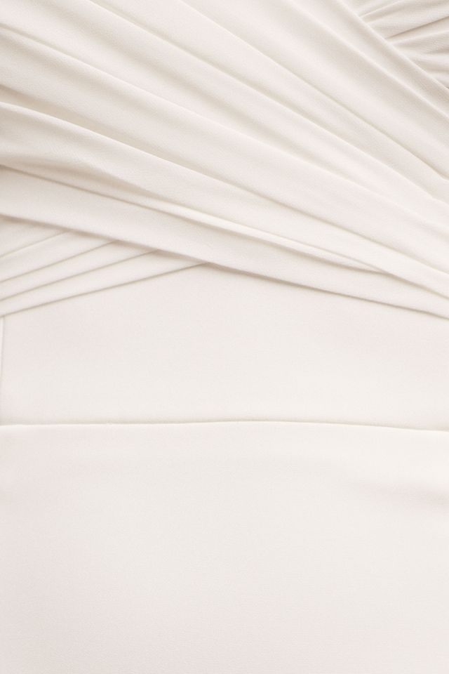 Jenny by Jenny Yoo Kate Fit & Flare Wedding Gown With Removable Sleeves #9